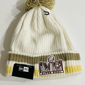 NFL Pom Beanie Super Bowl LVIII NWT